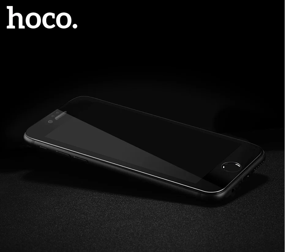 Hoco для Apple iPhone 6 6S PLUS 3D закаленное стекло плёнка 9H протектор экрана защитное стекло полное покрытие для сенсорного экрана Защита на весь экран на Айфон 6 3Д стекло для айфона 6 6S плюс