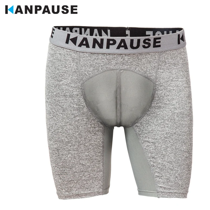 

New Arrival KANPAUSE Men's Drip-dry Compression Tights Shorts Fitness Running Training Shorts Breathable Sportswear