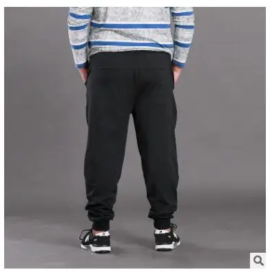 Новый 2021 осень зима мужские размера плюс XXXL 4XL 5XL 6XL 7XL 8XL Брюки повседневные