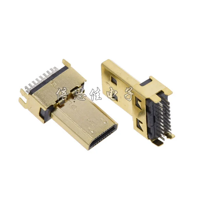 5 шт./MICRO HDMI Штекерная головка Тип D мини разъем HD|connector hdmi|connector maleconnector mini |