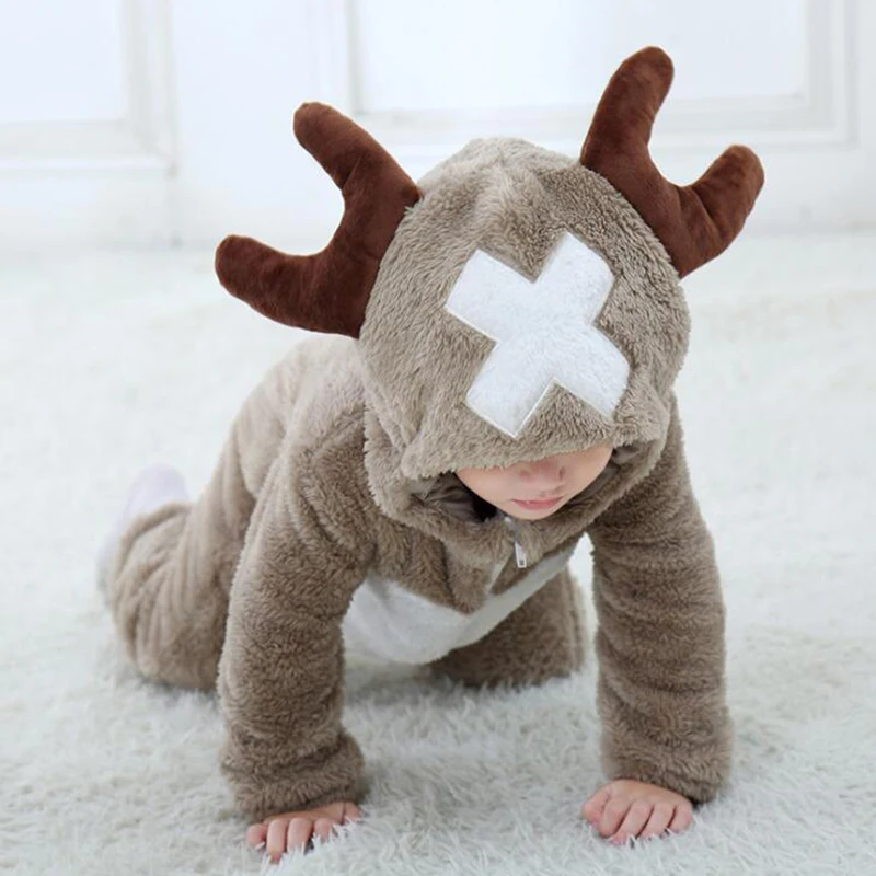 Детские Тони Чоппер Kigurumi Пижама для малышей Комбинезоны новорожденных