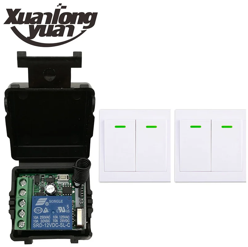 Xuanlongyuan DC12V 1CH пульт дистанционного управления беспроводной приемник передатчик