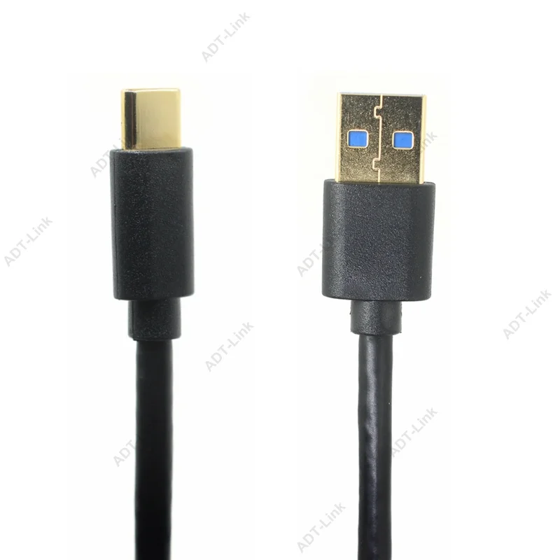 Verkauf USB 3,1 Typ C USB-C Stecker Zu Standard USB 3,0 Typ A Stecker Datenkabel Schnelle Ladekabel Für Typ-C Gerät 50cm