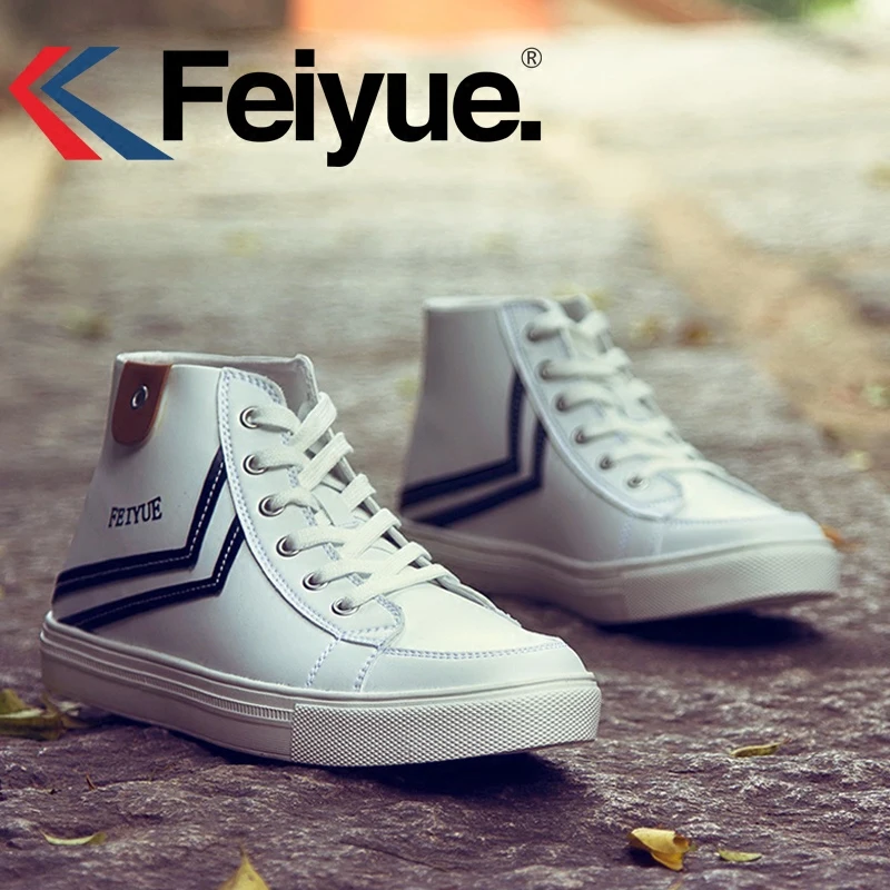 Оригинальные новые высокие классические туфли Feiyue 2017 мягкие и удобные кроссовки