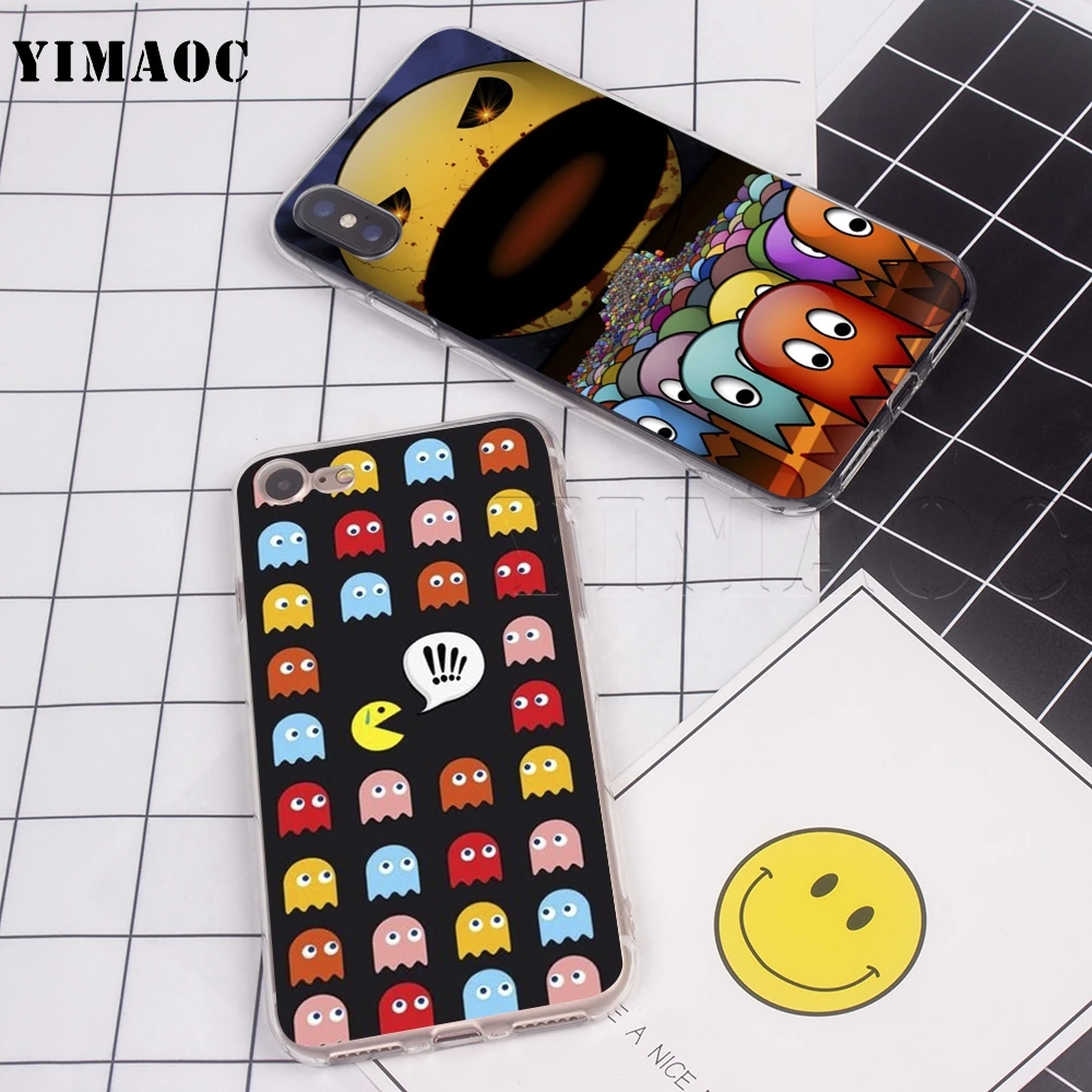 Силиконовый чехол YIMAOC Pacman Pac Man Eat для Samsung Galaxy A7 A8 A9 A10 A20 A30 A40 A50 A70 M10 M20 M30 S10e J6 Plus |