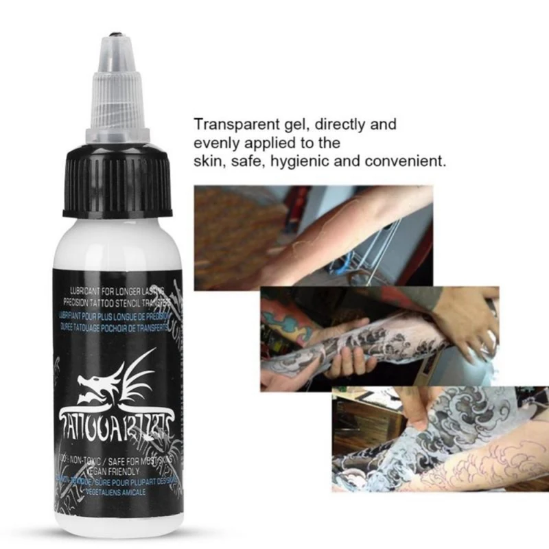 

30ml New Stylish Body Paint Tattoo Transfer Oils Professional Tattoo Transfer Gel For Transfer Auxiliary Essential Products
