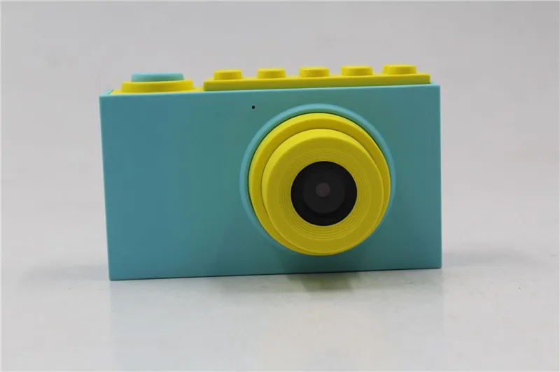 with waterproof case Детская мини цифровая камера игрушки Дети Образование игрушка камера цифровая с водонепроницаемой крышкой DIY наклейки подарок на день рождения - Цвет: with waterproof case
