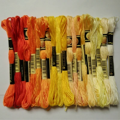 CXC threads  Choose Any Color And Quantity Similar DMC Floss Embroidery Thread Floss / Cross Stitch Yarn Thread Floss images - 6