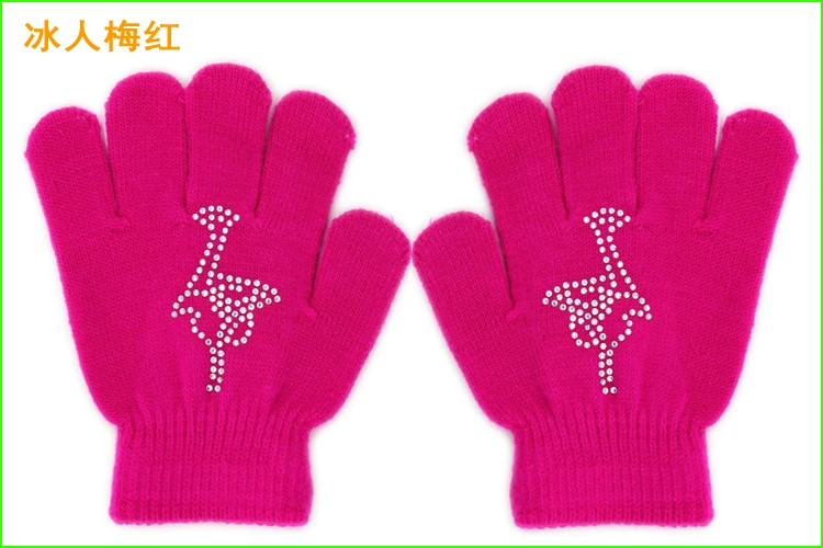 Перчатки для фигурного катания девочек перчатки на коньках Детские милые