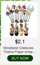 24pcs Woodland Animal Friends Cake Toppers Cupcake Toppers Picks for Birthday Wedding Party Cake Food Dessert Decoration