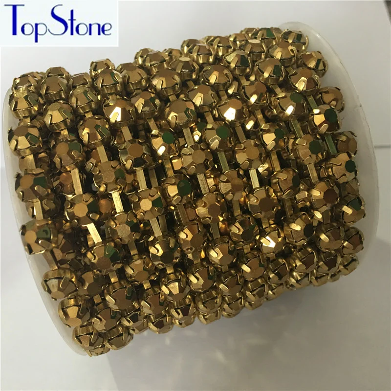 Круглые медные чашки ручной работы ss28 ss38 45ss|sew on|sew on crystal rhinestonesew crystals |