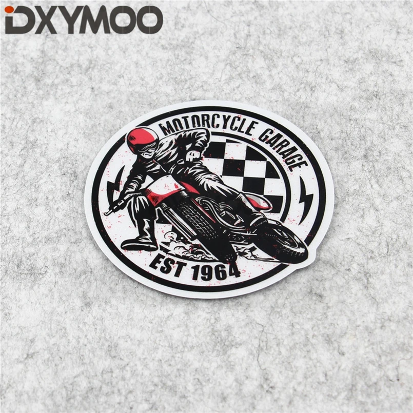 Автомобильный Стайлинг для автомобиля и надписи мотоцикл RACER EST 1964 Cafe Racer Street