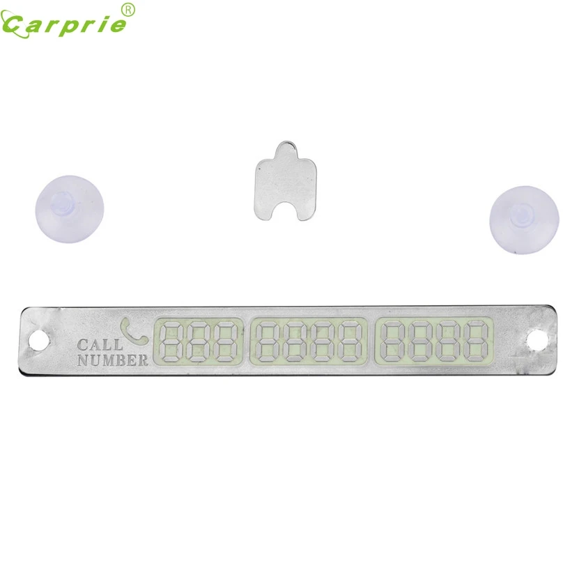 Высококачественная популярная карта для парковки автомобиля с номером телефона