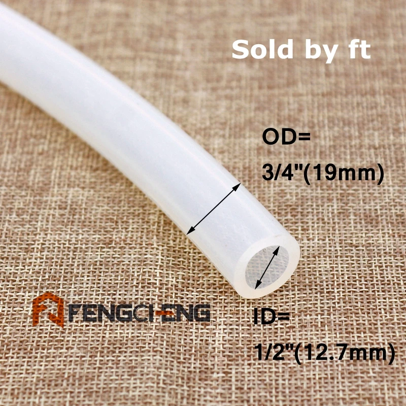 Силиконовая трубка 1/2 &quotID x 3/4&quot OD пищевая homebrew hose|hose 1/2|hose 1/4silicone hose 1/2'' |