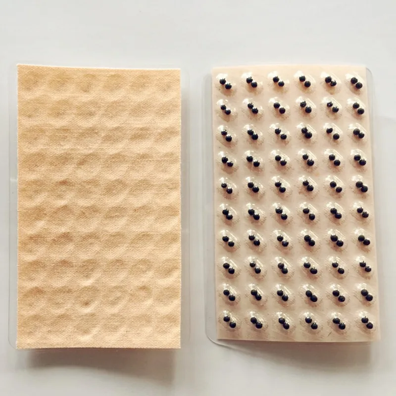 Новый Дизайн 60 пара уха акупунктурный массаж терапии иглы патч аурикулярная