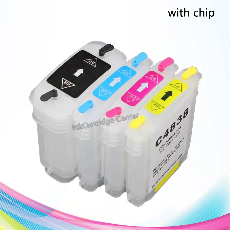 

CISSPLAZA compatible for HP88 18 refillable Ink cartridge for L7590 L7650 L7680 L7681 L7700 L7750 L7780 K550/ K5400