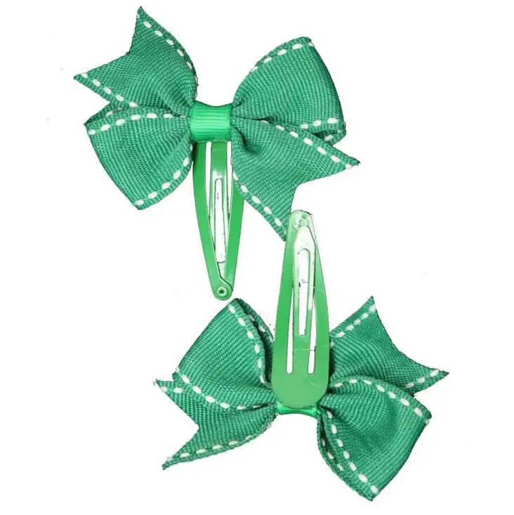 White line 50 шт День Святого Патрика лук, St Pattys клип - Цвет: White line
