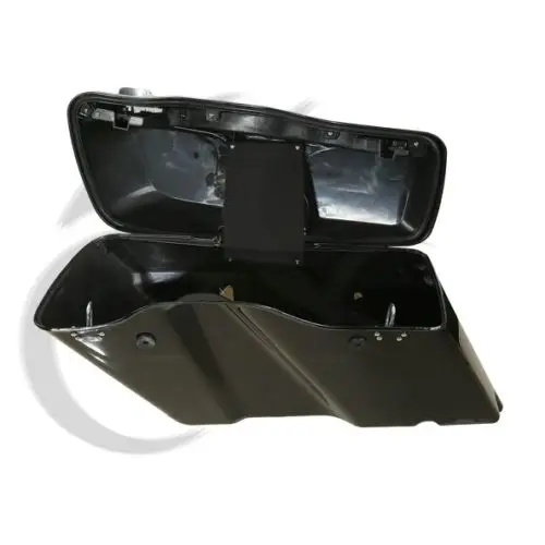 Vivid Black 5 &quotрасширенные натянутые седельные сумки с ключами для Harley Touring FLHTCU FLT FLHT