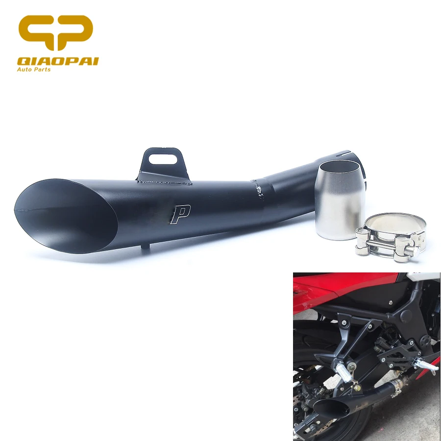 Мотоцикл YZF R6 Akrapovi хомут глушителя выхлопа 52 мм Лазерная H.P Echappement Moto Escape выхлопная