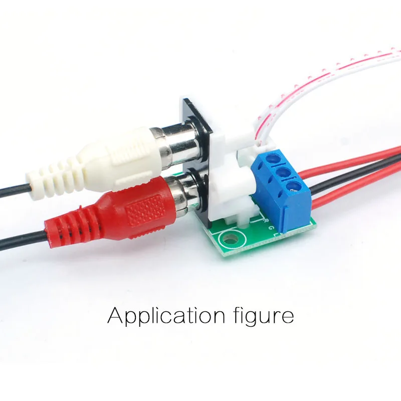 Адаптер коннектор CIRMECH RCA на 2 54 3pin 5 08 rca для стереоаудиосистемы и колонок|for speaker|rca