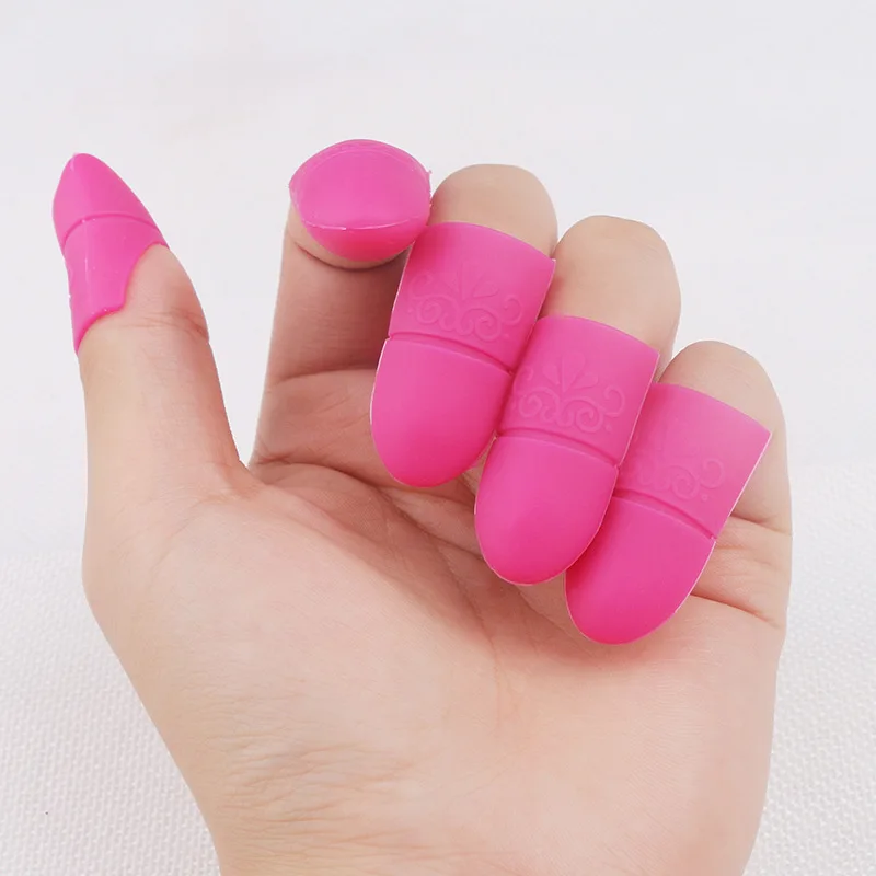 10 шт. силиконовые зажимы для чистки|gel polish remover wrap|remover wrapsgel |