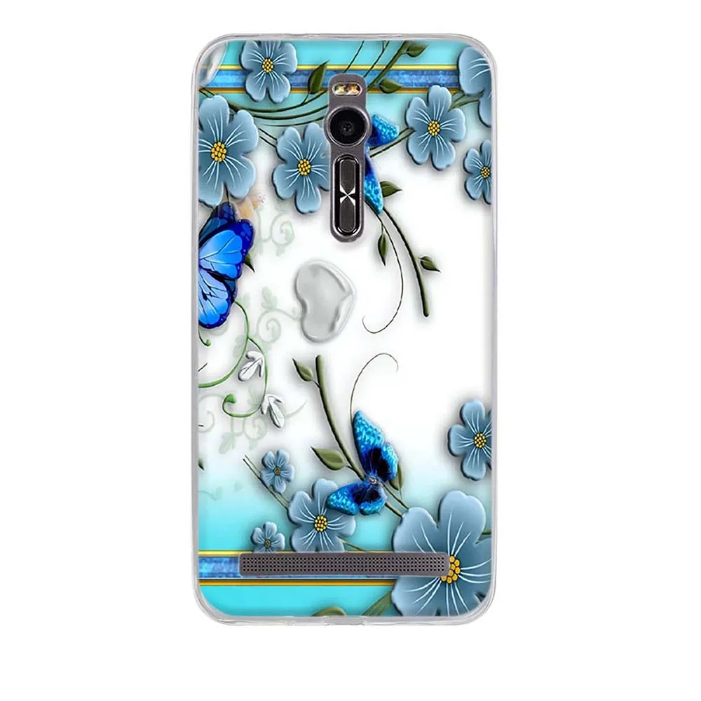 Для Asus Zenfone 2 ZE551ML чехол из мягкого ТПУ силикона для с милым животным узором Coque |