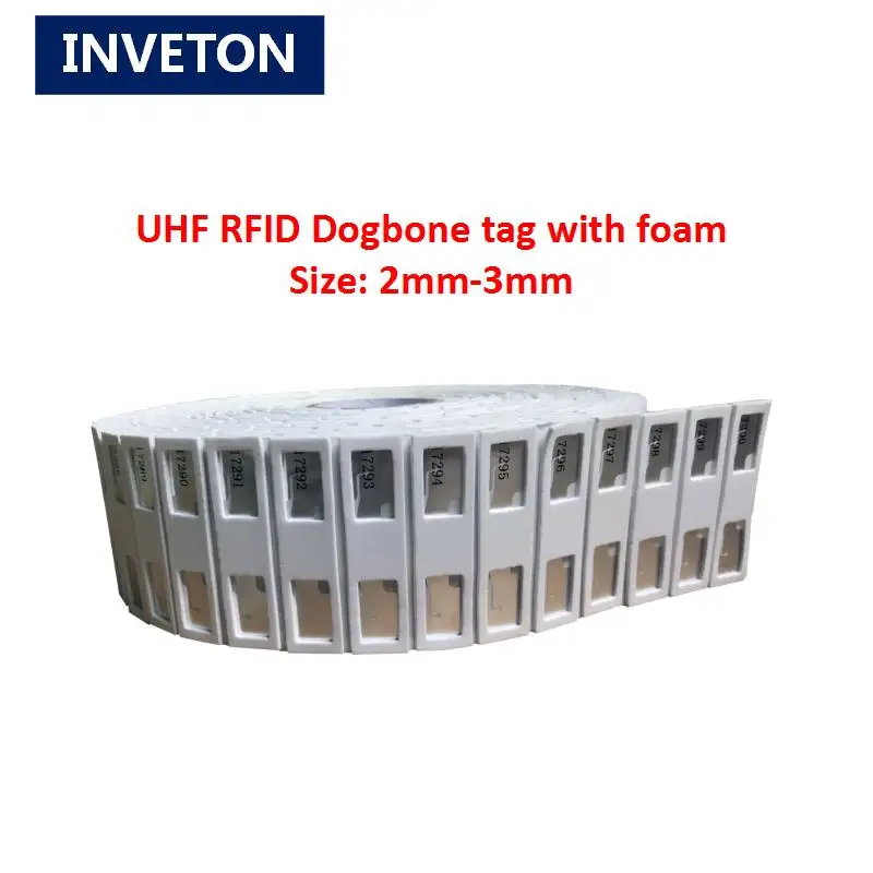 1000 шт./рулон посылка метка Диапазона uhf rfid для стекловолокном полиэстера большая