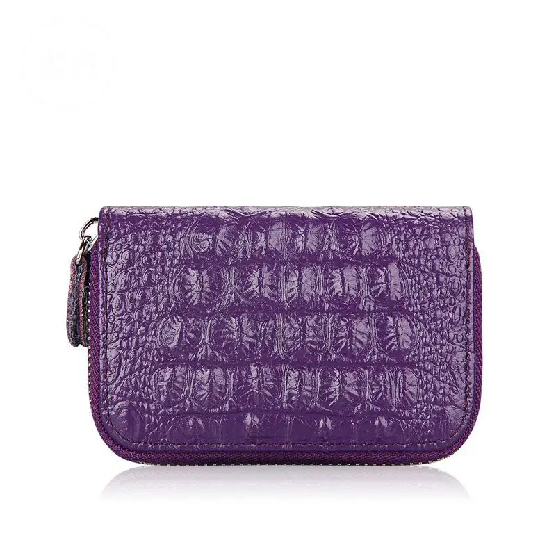 Новый Аллигатор Натуральная кожа мужчины ID кредитных карт держатели твердых