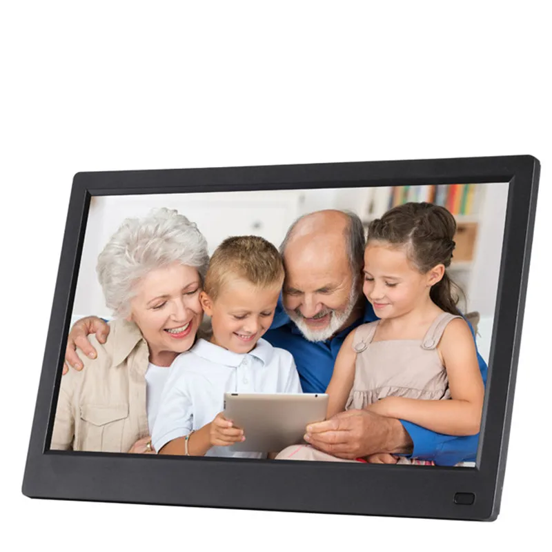 Tycipy Wifi фоторамка LCD цифровой светодиодный электронный экран для музыки Mp3 видео
