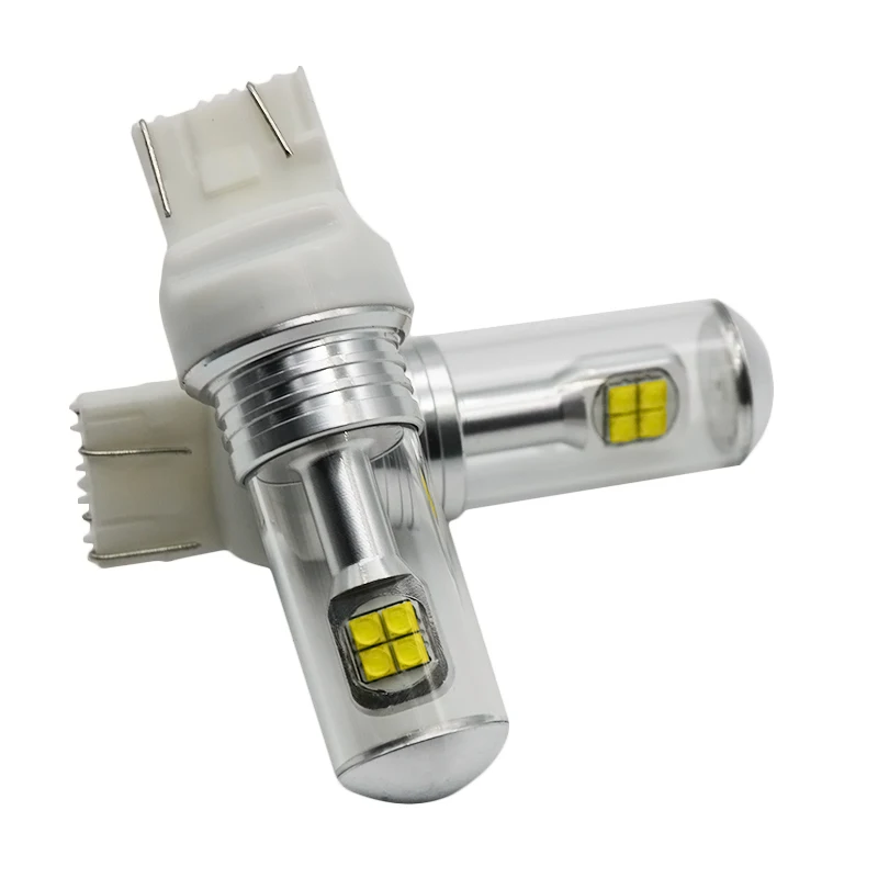 car signal lights 7443/3157 1157 Super Bright 40W LED auto brake fog lamp daytime running light stop bulbs 12V | Автомобили и