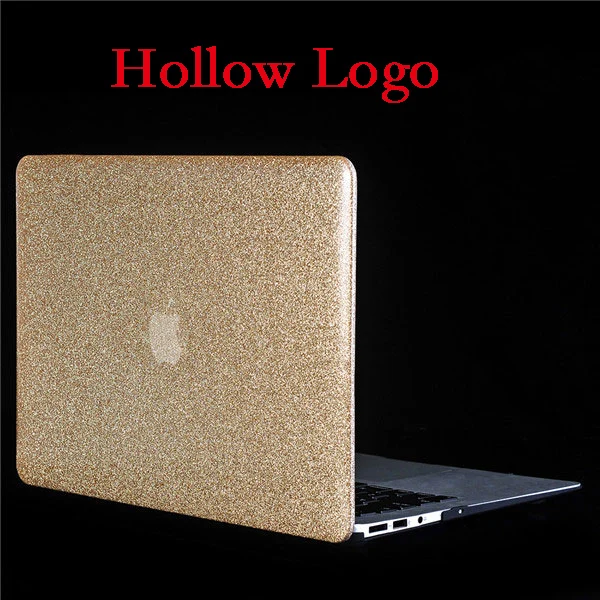 Gold Жесткий блестящий чехол для ноутбука Apple Macbook Air Pro retina 1" 12" 1" 15" чехол для Mac book New Air Pro 13," 15,4" Touch Bar - Цвет: Gold