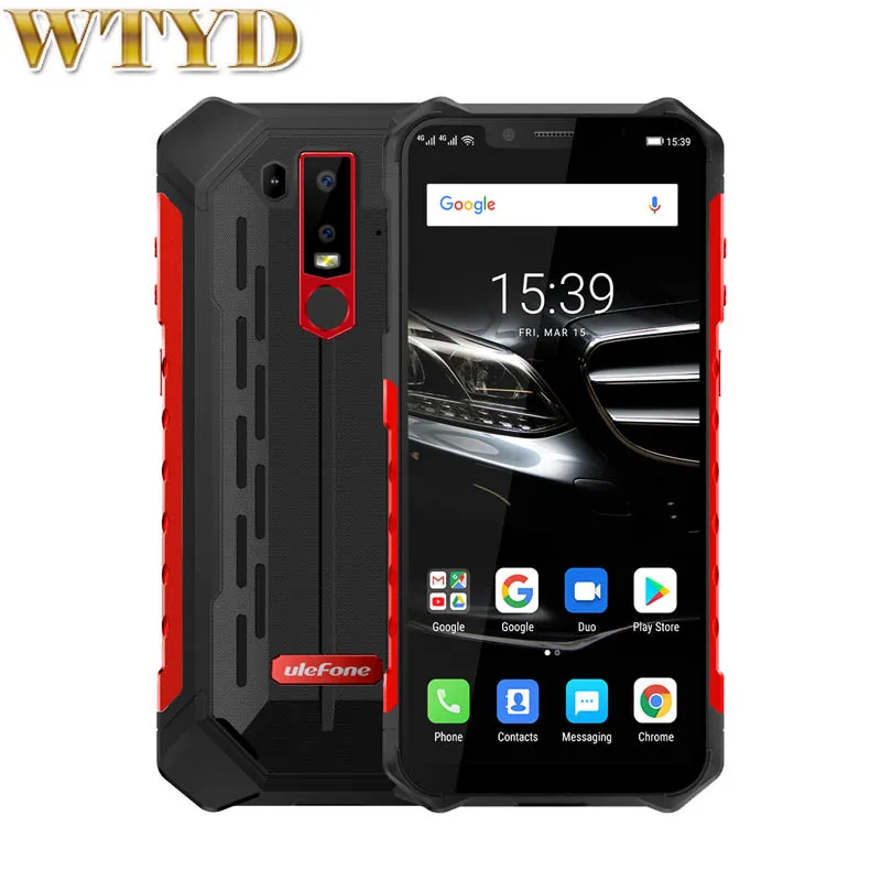Смартфон Ulefone Armor 6E 4 + 64 ГБ IP68 6 2 дюйма Helio P70 Android 9 0 NFC|Смартфоны| |