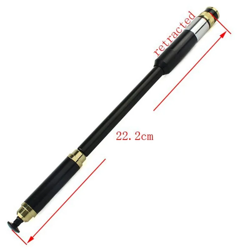 Телескопическая антенна BNC разъем 144/430 МГц для YAESU ICOM IC V8 Kenwood TK100 Motorola HH156 Vertex Standard
