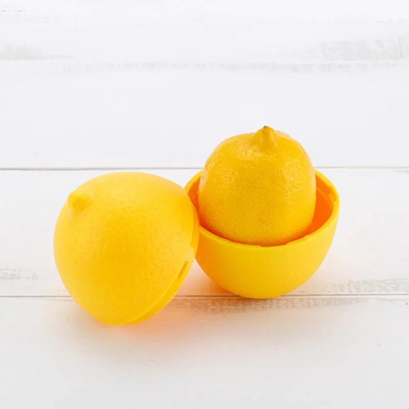 lemon Лук в форме лимона свежая коробка для хранения еды свежая Экономия пространства инструменты овощные контейнеры Портативные Кухонные гаджеты 1 шт - Цвет: lemon