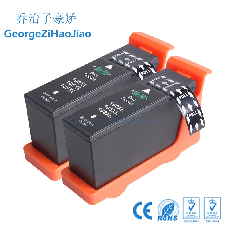 5 X LM100 100XL чернильный картридж совместимый для 108XL Lexmark S305/S405/S505/S605/Pro205/705/805/905