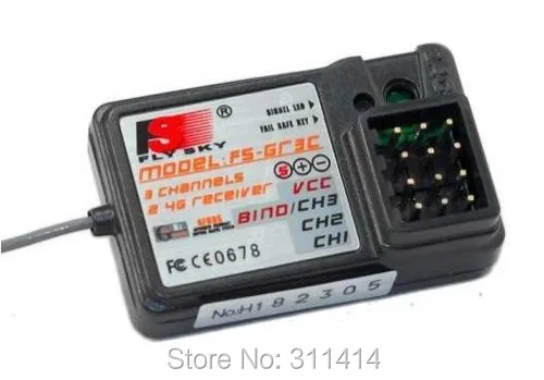 2шт/лот Flysky FS-GR3C FS-GR3E 3CH 2.4Ghz Приемник Для FS GT3B GT2 GT3C GT2B Оптовая продажа + Бесплатная доставка.