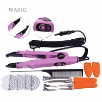 professional loof hair extension fusion iron tool pre bonded keratin adjustable temperature connector wand iron full tool kit