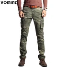 Мужские брюки-карго Vomint V7A1P015, камуфляжные, зеленые, желтые