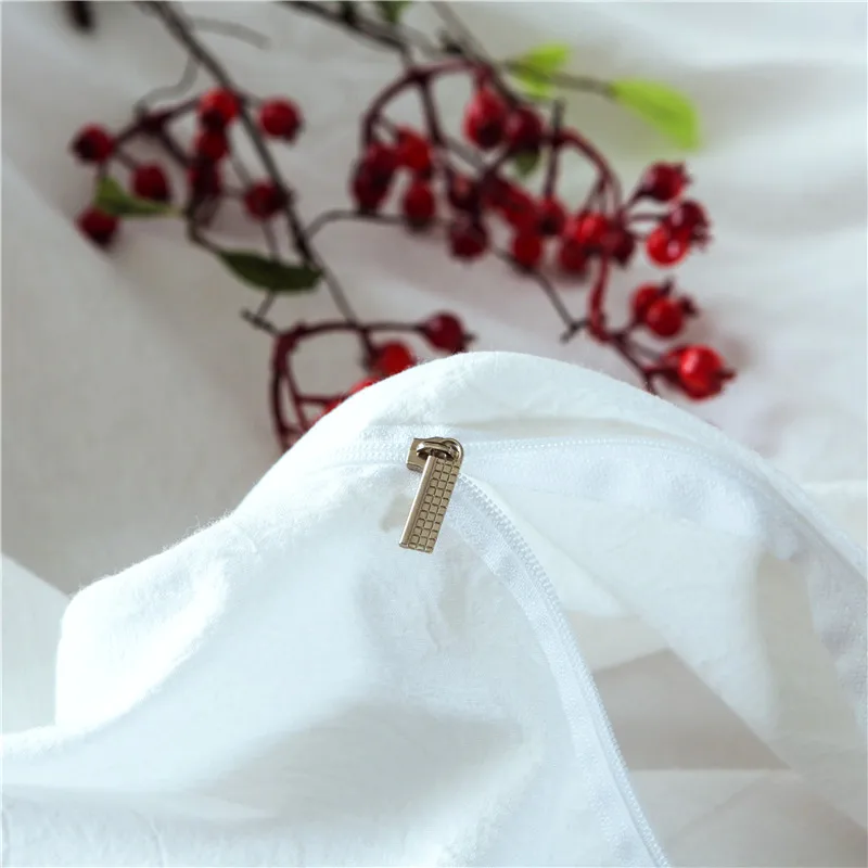 4 шт. хлопковый комплект из пододеяльника и юбки|Комплекты постельного белья| |