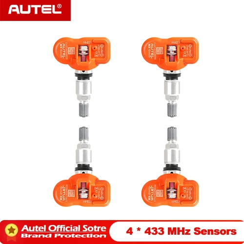 Autel MX-сенсор 315 МГц 433 МГц сканер шин давление датчик MX мониторинга системы TPMS сканирования инструмент для 98% транспортных средств PK OE сенсор - Цвет: 4PCS 433MHZ