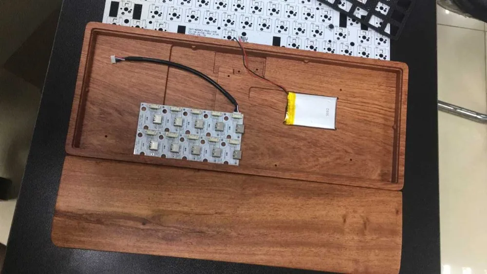 UPS GK84 механическая клавиатура комплект Bluetooth игровая клавиатура Мини клавиатура 84 комплект горячей замены PCB