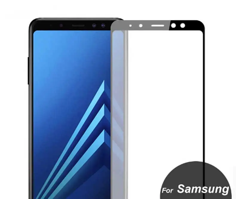9H закаленное стекло для samsung Galaxy A6 A8 J4 J6 Plus Защита экрана для samsung J2 J3 J7 J8 защитная пленка