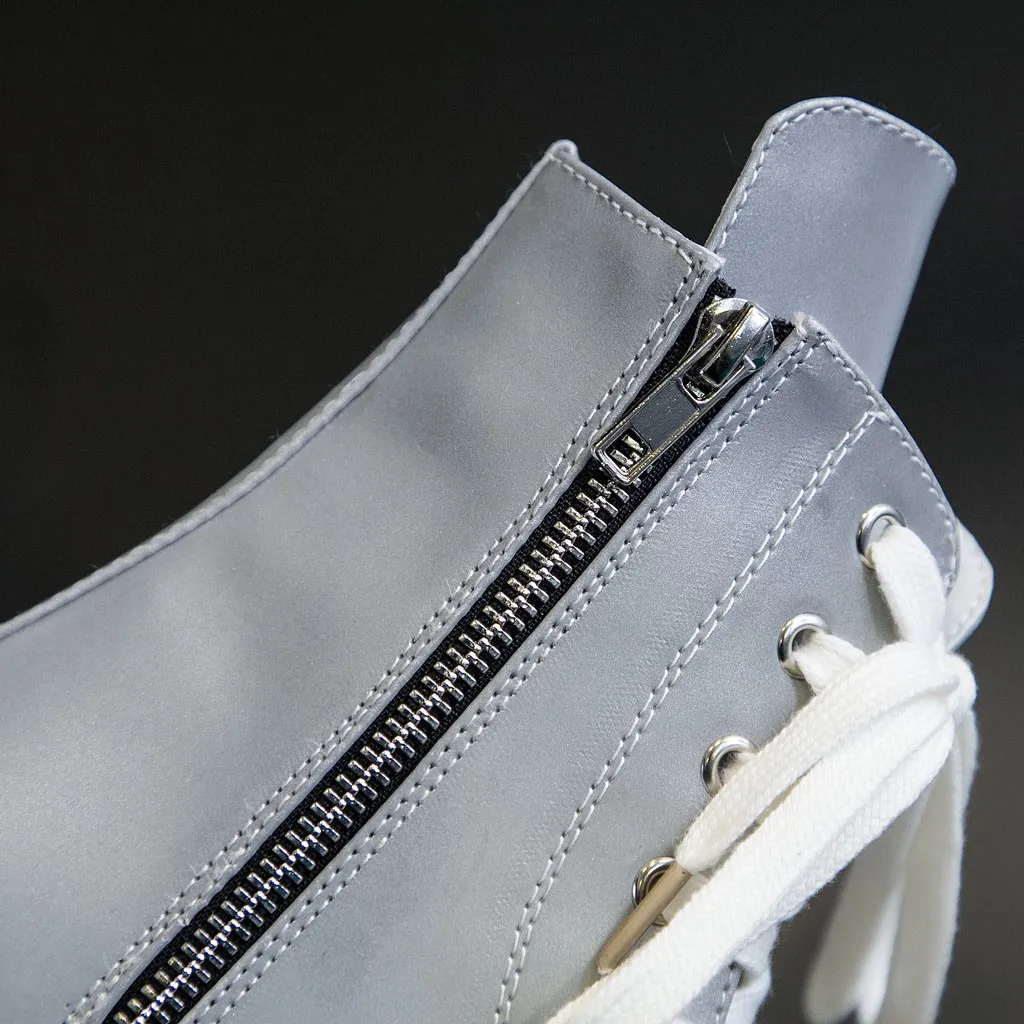 SAGACE/Женская парусиновая Вулканизированная обувь на молнии для девочек туфли