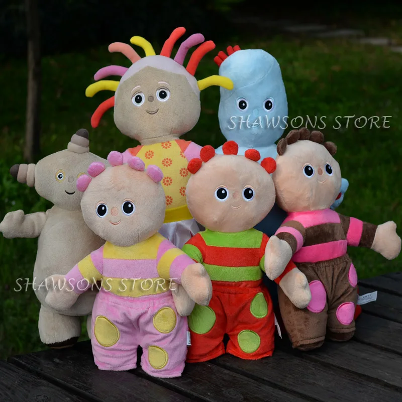 В ночном саду плюшевые мягкие игрушки персонажи IGGLE PIGGLE 1" мягкий рисунок с куклой