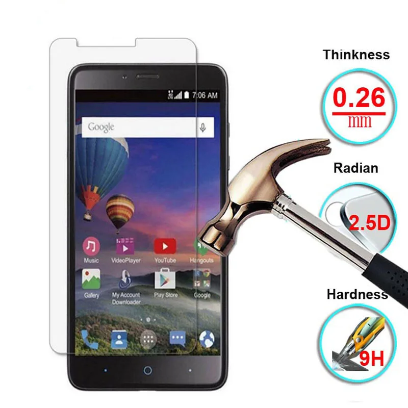 Закаленное стекло для ZTE ZMax Pro Z981 Z988 Z Max Z982 ZMAX 2 Axon7 Mini Blade X7 Защита экрана Nubia Z11 S Z17