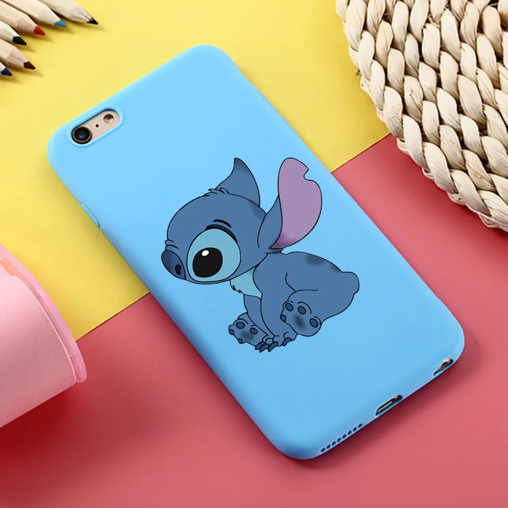 blue-2631 Милые Мультяшные цветные силиконовые мягкие чехлы из ТПУ для телефонов iPhone5 5S se 6 6p 6s 7 8 Plus X XR Xs Max 11 11pro 11proMAX - Цвет: blue-2631