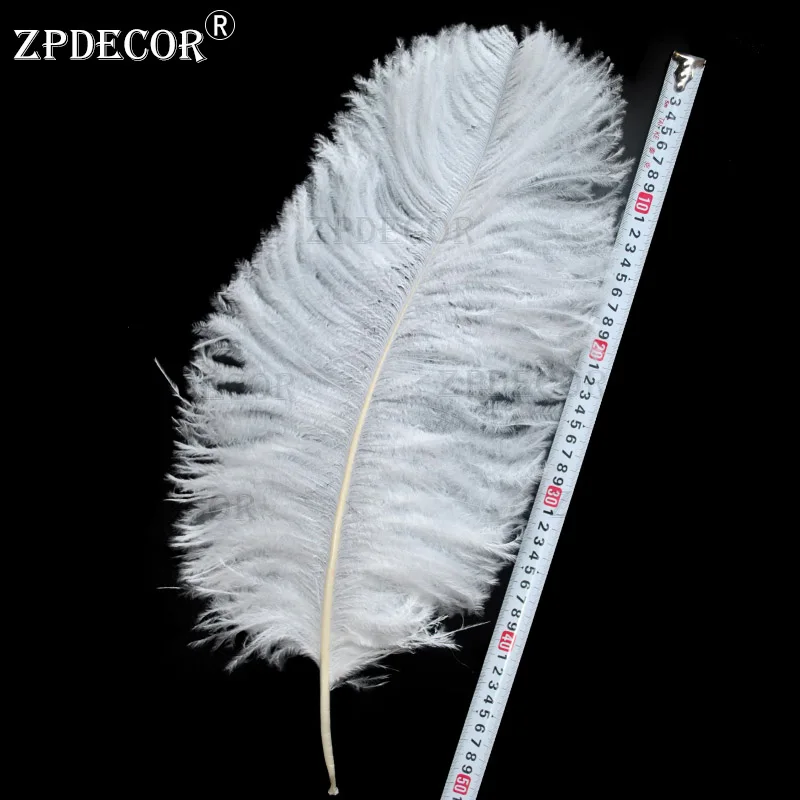 

Супер страусиные перья 20 ~ 22 дюйма 50-55 см для вечеринки и изготовления ювелирных изделий своими руками
