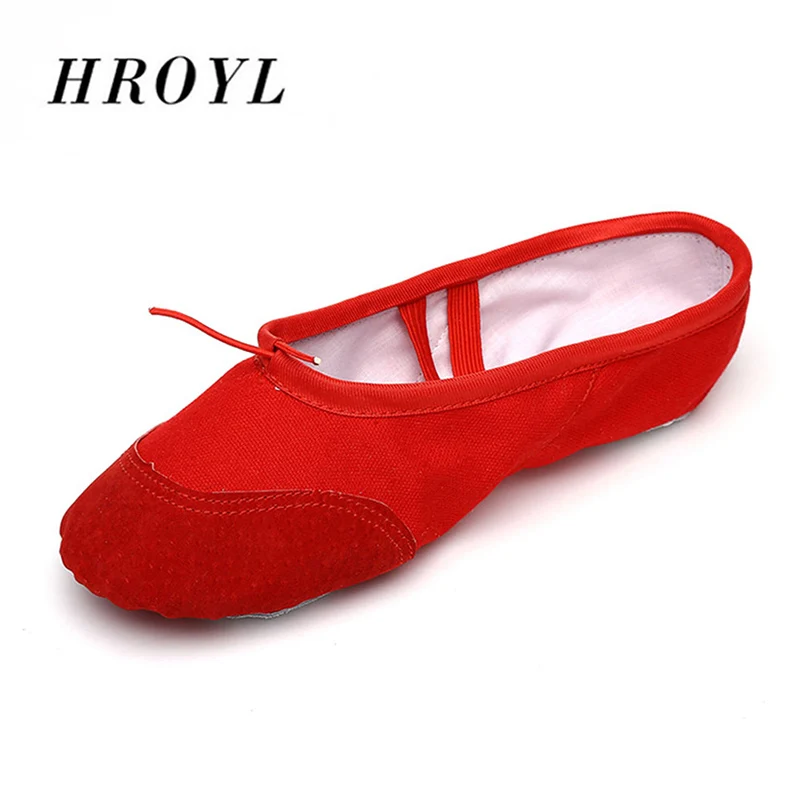 Балетная танцевальная обувь для девочек Балетки с мягкой подошвой балерины