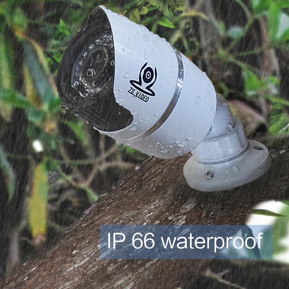 ZSVEDIO камеры наблюдения CCTV монитор IP камера WIFI наружное водонепроницаемое