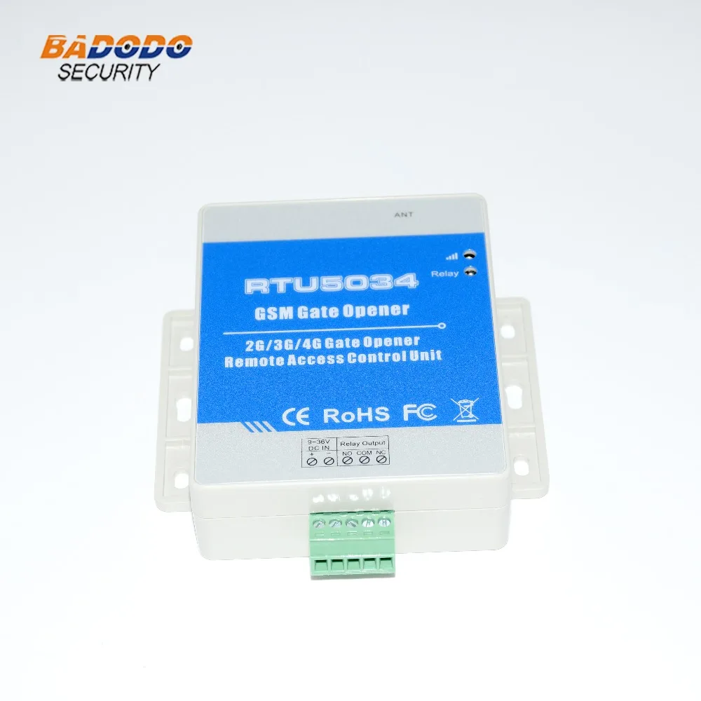 GSM 2G 3g 4G APP SMS дистанционного управления один реле GSM средство открытия шлюза RTU5034 для раздвижных качели средство открытия шлюза(заменить RTU5024